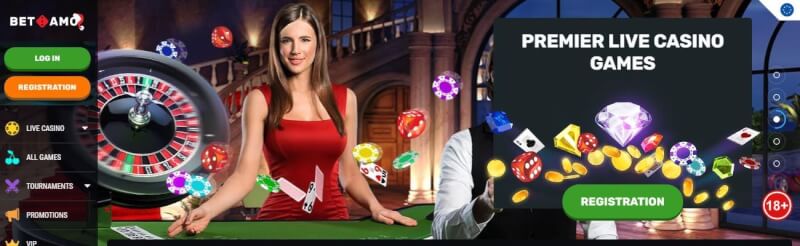 betamo homepage offers gambling games, ilk depozit əlavə və yeni oyunçular üçün kampaniyalar-loqosu