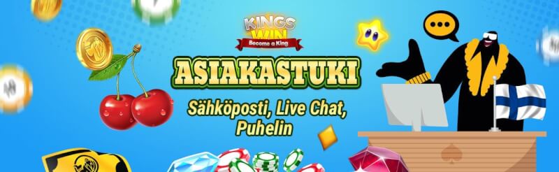 kingswin casino assistance choices review-logo
