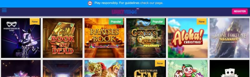 lucky vegas website provides gambling games, çox ilk depozit əlavə və yeni oyunçular üçün kampaniyalar-loqosu