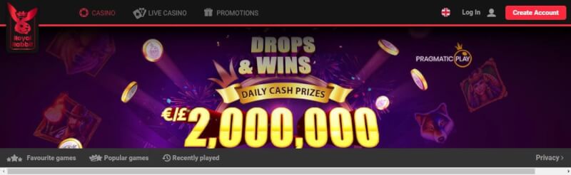royal bunny website provides casino games, ilk depozit əlavə və yeni oyunçular üçün promosyonlar-loqosu