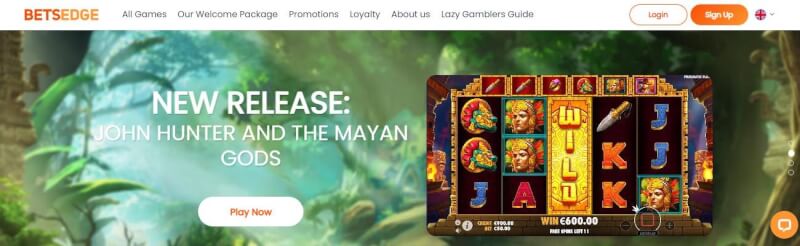 betsedge casino provides all casino games, promotions and welcome extra for new players-logo
