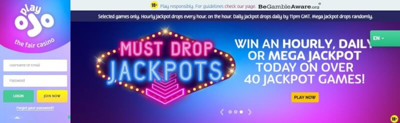playojo website offers gambling games, ilk depozit bonusu və yeni oyunçular üçün təkliflər-loqosu