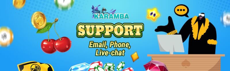 karamba casino support options review-logo