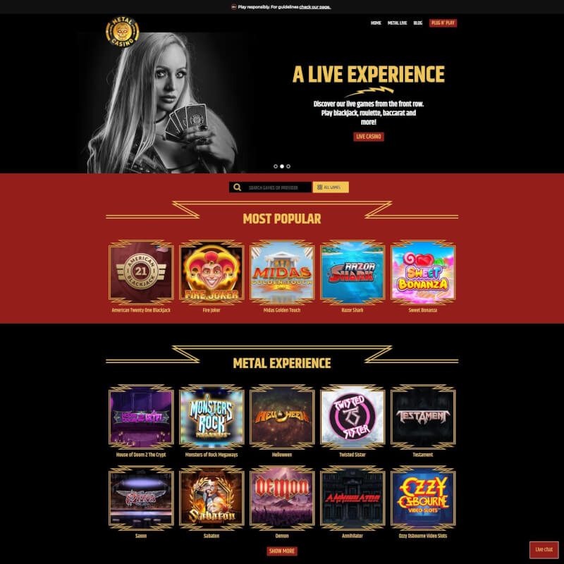 steel Casino screenshot 1