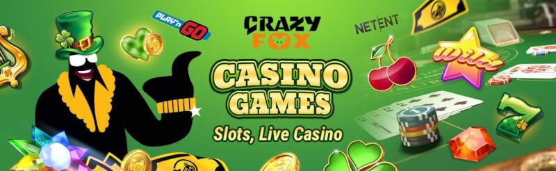 crazyfox casino provides different casino games like slot machines, blackjack kimi real vaxt kazino oyunları, bakkara və rulet-loqosu