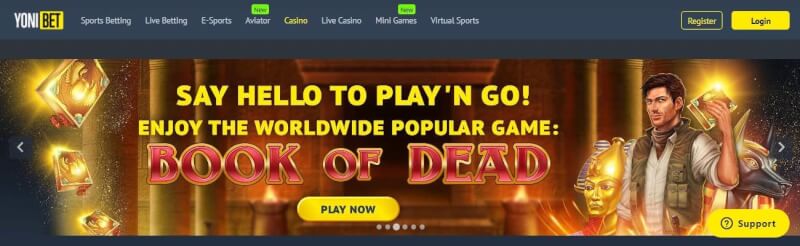 yonibet casino homepage provides gambling games, ilk depozit bonusu və yeni oyunçular üçün kampaniyalar-loqosu