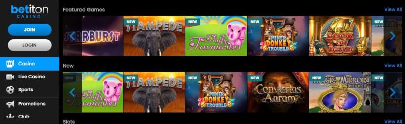 betiton website provides casino games, ilk depozit bonusu və yeni oyunçular üçün promosyonlar-loqosu