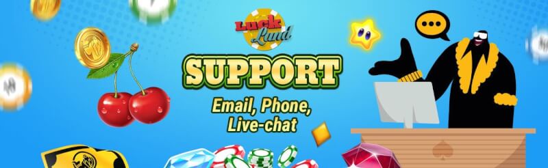luckland casino help options review-logo