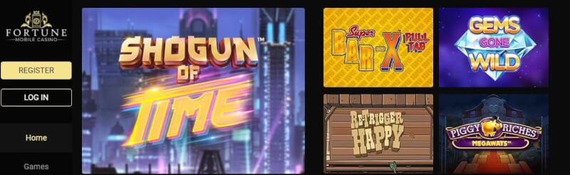 fortune cellular casino homepage offers gambling games, ilk depozit bonusu və yeni oyunçular üçün kampaniyalar-loqosu