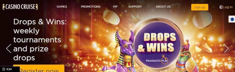 casino cruise website offers casino games, ilk depozit bonusu və yeni oyunçular üçün promosyonlar-loqosu