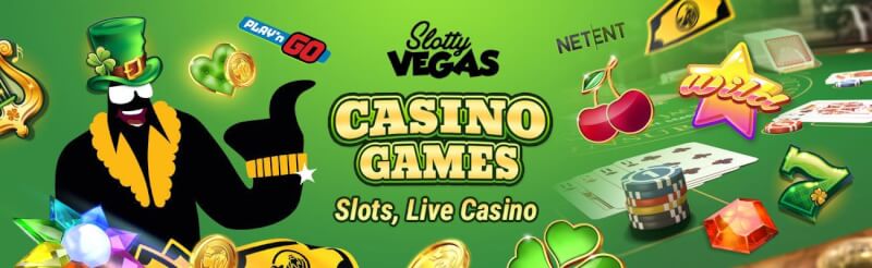 slottyvegas provides different casino games like internet based slot machines and real time gambling games from well-known providers like netent and microgaming-logo