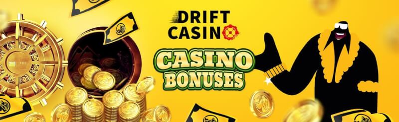 Drift Casino is offering brand-new players outstanding welcome bonus-logo