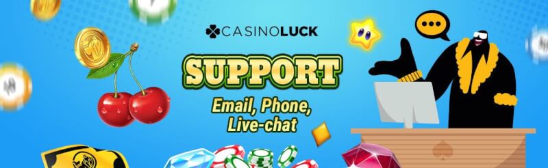 casinoluck assistance options review-logo