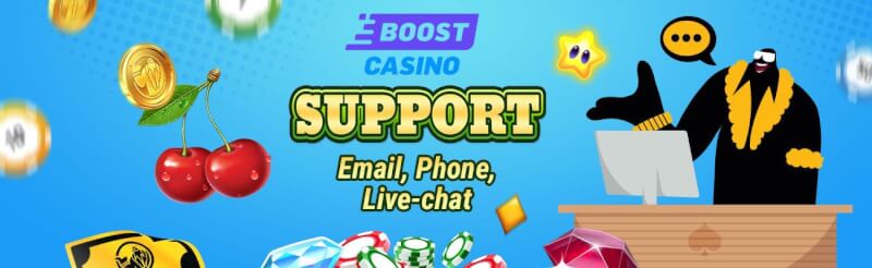 you can find a number of choices to get in touch with the Boost Casino consumer service-logo