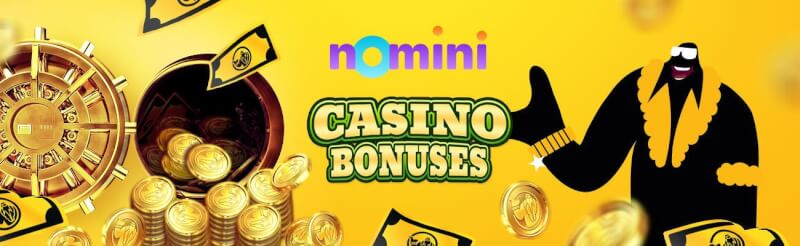 If you’re looking to benefit from an innovative new casino extra then nomini casino welcome extra and free spins could be a choice for you-logo