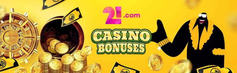 21.com offers new players welcome extra without extra codes-logo