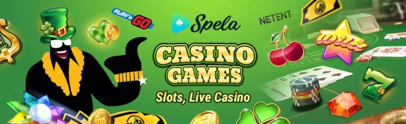 spela casino offers different gambling games like slots, blackjack kimi real vaxt qumar oyunları, bakkara və rulet-loqosu