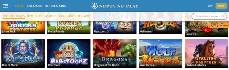 neptune play casino website provides casino games, çox ilk depozit əlavə və yeni oyunçular üçün kampaniyalar-loqosu