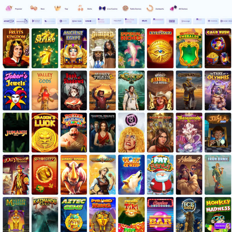 slot machines Palace Casino screenshot 2