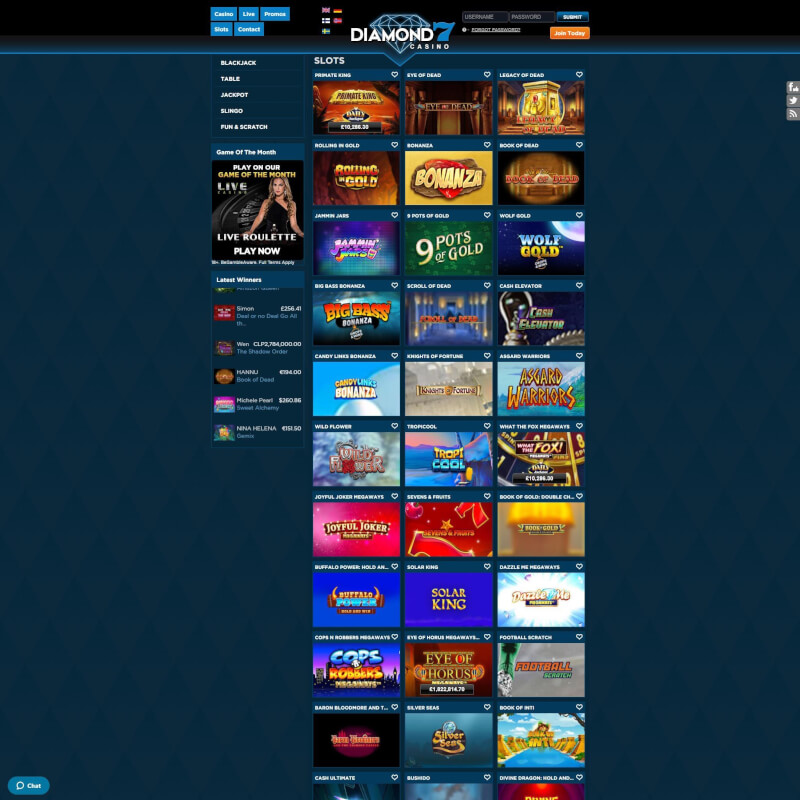 almaz 7 Casino ekran görüntüsü 2