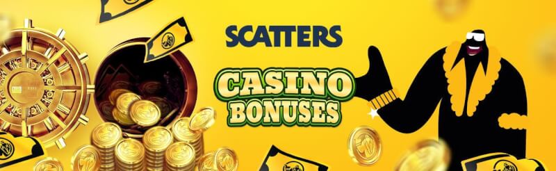 scatters casino homepage provides casino games, ilk depozit bonusu və yeni oyunçular üçün kampaniyalar-loqosu