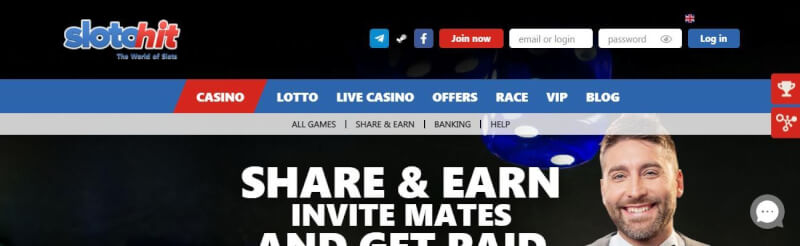slotohit homepage provides casino games, very first deposit extra and campaigns for new players-logo