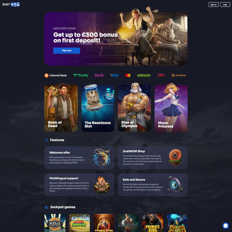 simply Wow Casino screenshot 1